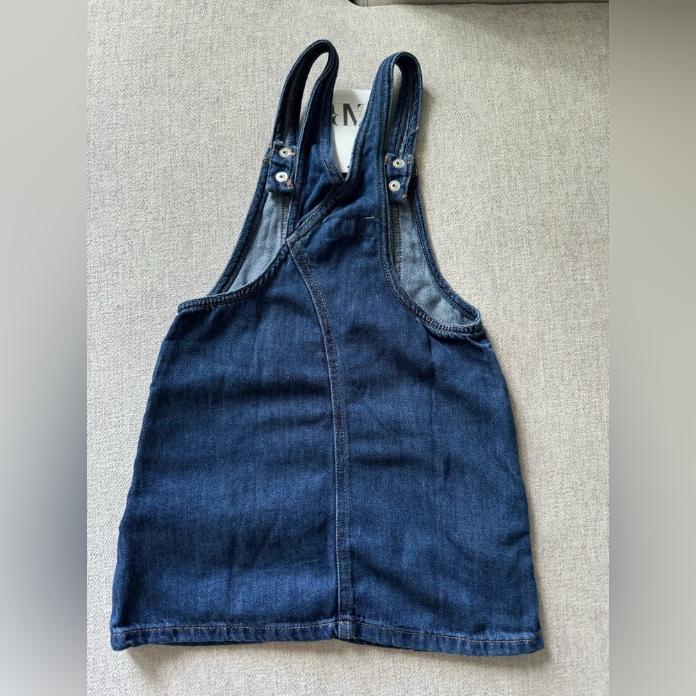 Zara Denim Overall Dress 5y - Picture 3 of 3